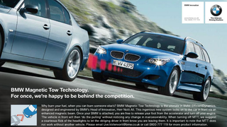 Magnetic Tow Technology Puts BMW Behind The Competition